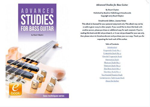 دانلود کتاب Advanced Studies For Bass Guitar.