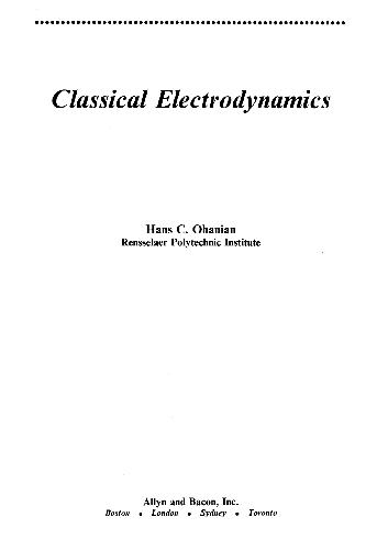 دانلود کتاب Classical Electrodynamics