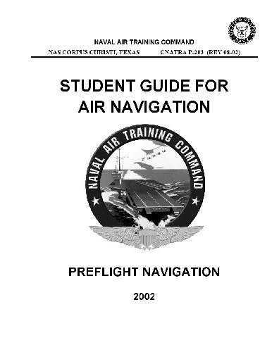 دانلود کتاب Student Guide for Air Navigation CNATRA P-203