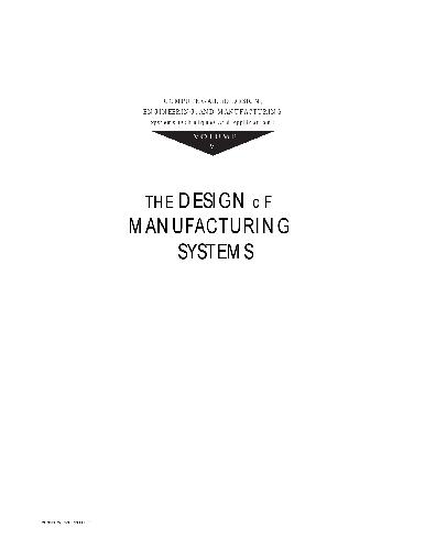 دانلود کتاب Computer-Aided Design Engineering And Manufacturing