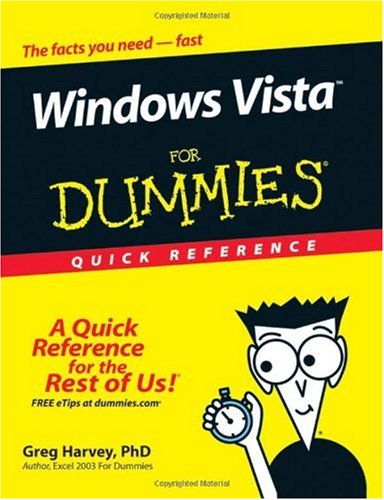 دانلود کتاب Windows Vista For Dummies Quick Reference (For (Computer/Tech