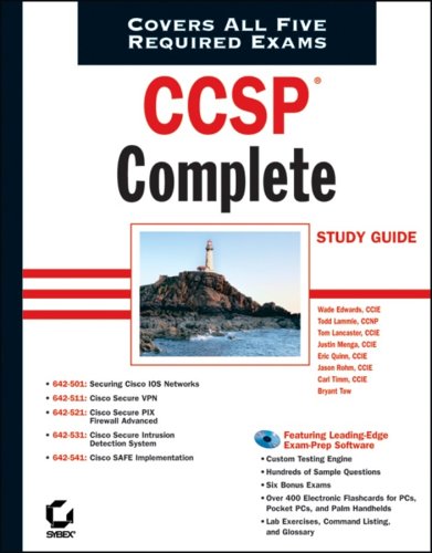 دانلود کتاب CCSP: Complete Study Guide (642-501, 642-511, 642-521, 642-531, 642-541