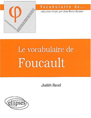 دانلود کتاب Le vocabulaire de Foucault