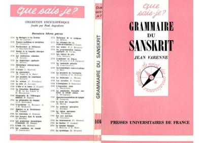 دانلود کتاب Grammaire du Sanskrit (Que sais-je?)