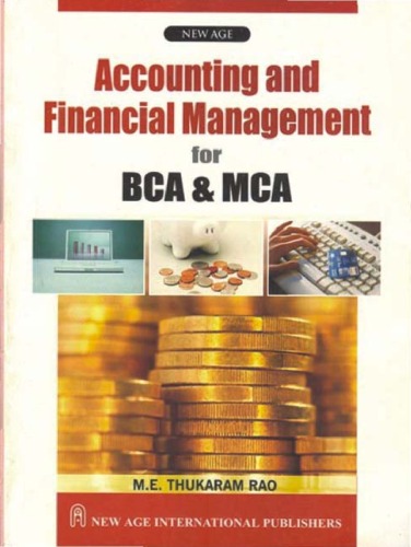 دانلود کتاب Accounting and Financial Management for BCA MCA