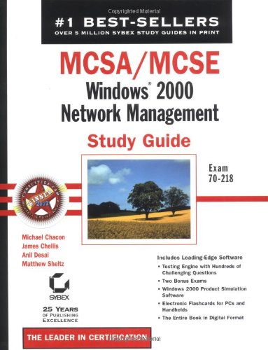 دانلود کتاب MCSA/MCSE: Windows 2000 Network Management Study Guide with CD-ROM