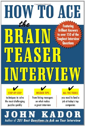 دانلود کتاب How to Ace the Brainteaser Interview