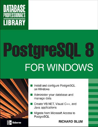 دانلود کتاب PostgreSQL 8 for Windows