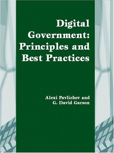 دانلود کتاب Digital Government: Principles and Best Practices