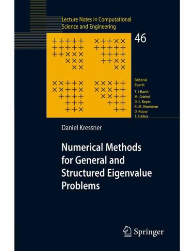 دانلود کتاب Numerical Methods for General and Structured Eigenvalue Problems