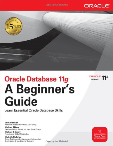 دانلود کتاب Oracle Database 11g a Beginners Guide