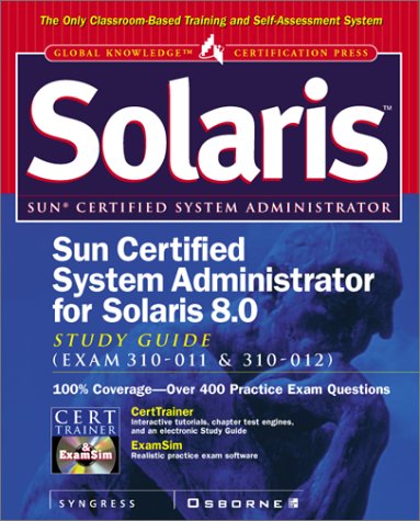 دانلود کتاب Sun Certified System Administrator for Solaris 8 Study Guide (Exam 310-011 & 310-012