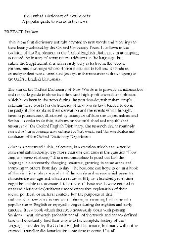 دانلود کتاب Language English The Oxford Dictionary of New Words