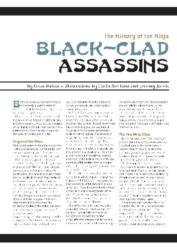 دانلود کتاب The History of Ninja Black-Clad Assassins