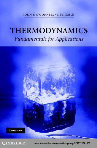 دانلود کتاب Thermodynamics Fundamentals for Applications