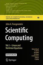 دانلود کتاب Scientific computing. Vol.2 Eigenvalues and optimization
