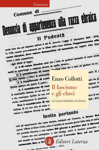 دانلود کتاب Il fascismo e gli ebrei. Le leggi razziali in Italia