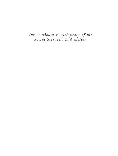 دانلود کتاب International encyclopaedia of social science – Masculinity Nyerere