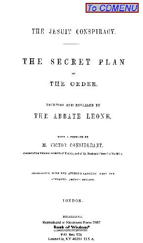 دانلود کتاب The Secret Plan by Abbate Leone