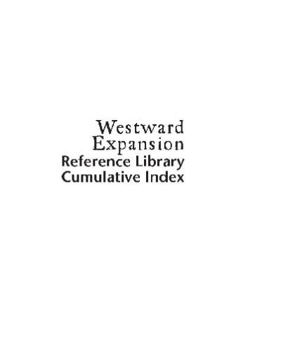 دانلود کتاب U.X.L – Westward Expansion Reference Library Biographies