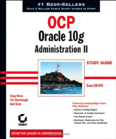 دانلود کتاب OCP: Oracle 10g Administration II Study Guide: Exam 1Z0-043