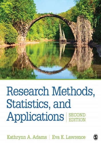 دانلود کتاب Research Methods, Statistics, and Applications