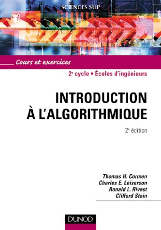 دانلود کتاب Introduction à l’algorithmique : Cours et exercices corrigés, 2e édition