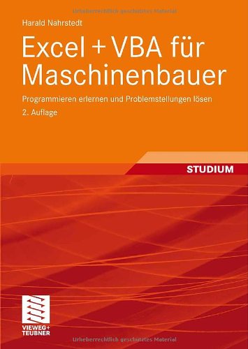 دانلود کتاب EXCEL + VBA fur Maschinenbauer