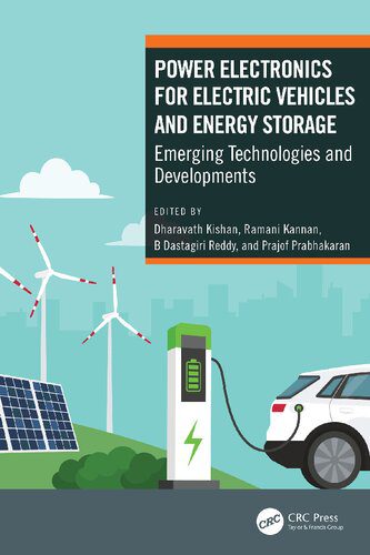 دانلود کتاب Power Electronics for Electric Vehicles and Energy Storage: Emerging Technologies Developments