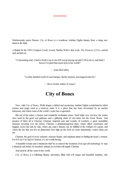 دانلود کتاب City of Bones