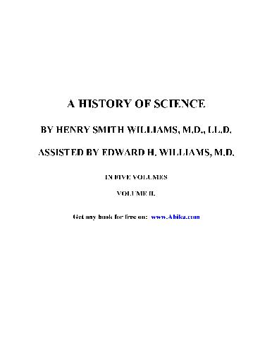 دانلود کتاب A History of Science