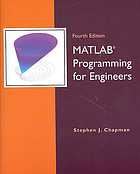دانلود کتاب MATLAB programming for engineers
