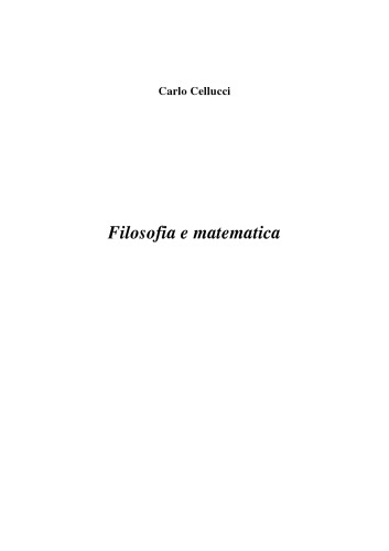 دانلود کتاب Filosofia e Matematica