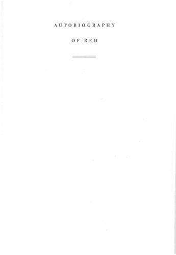 دانلود کتاب Autobiography of Red