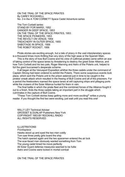 دانلود کتاب On the Trail of Space Pirates