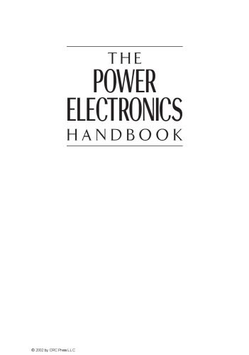 دانلود کتاب The power electronics handbook