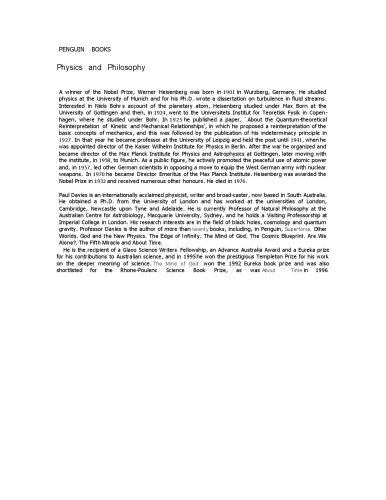 دانلود کتاب Physics and philosophy
