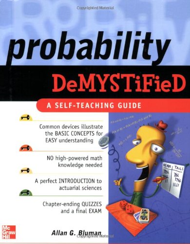 دانلود کتاب Probability Demystified – A Self Teaching Guide