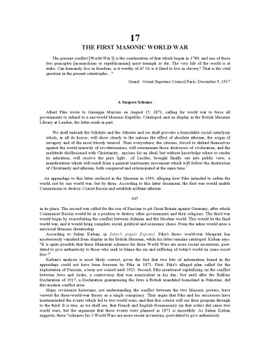 دانلود کتاب Scarlet and the Beast 17 – First Masonic World War