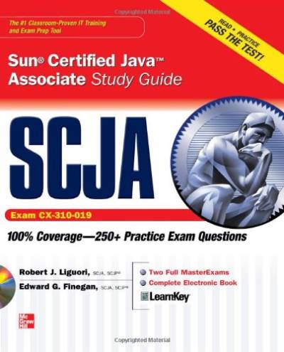 دانلود کتاب SCJA – Sun Certified Java Associate Study Guide Exam CX-310-019