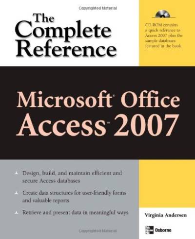 دانلود کتاب Microsoft Office Access 2007: The Complete Reference