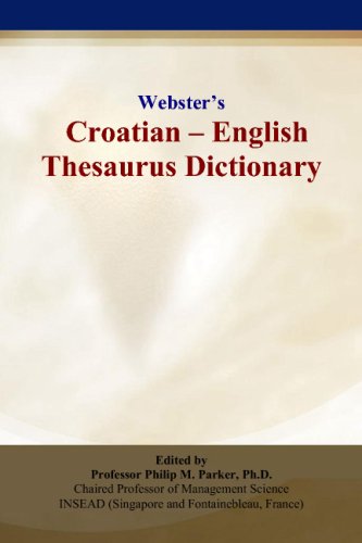 دانلود کتاب Websters Croatian – English Thesaurus Dictionary