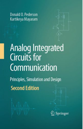 دانلود کتاب Analog Integrated Circuits for Communication