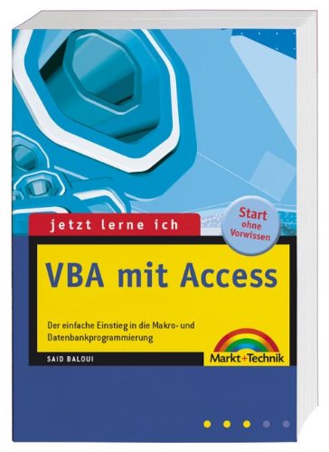 دانلود کتاب Jetzt lerne ich VBA mit Access