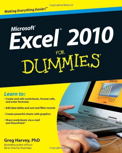 دانلود کتاب Excel 2010 For Dummies (For (Computer/Tech