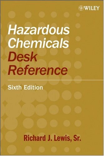 دانلود کتاب Hazardous Chemicals Desk Reference