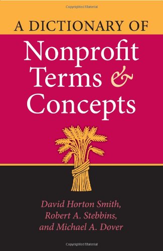 دانلود کتاب A Dictionary of Nonprofit Terms and Concepts