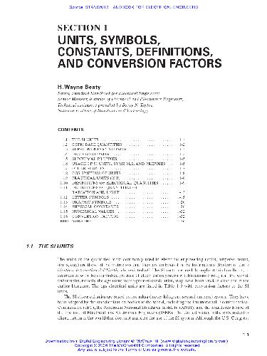 دانلود کتاب Standard Handbook for Electrical Engineers