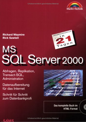 دانلود کتاب MS SQL Server 2000 in 21 Tagen