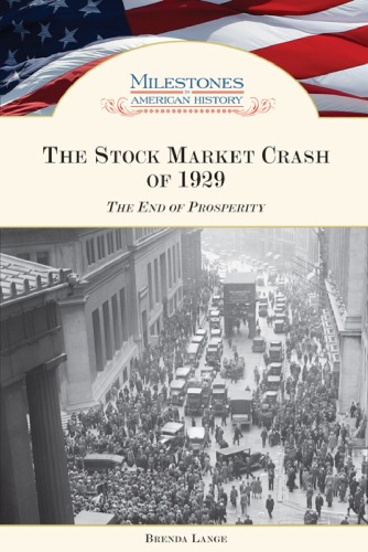 دانلود کتاب The Stock Market Crash of 1929: End Prosperity